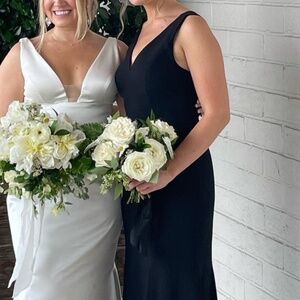 Black Bridesmaids Dress